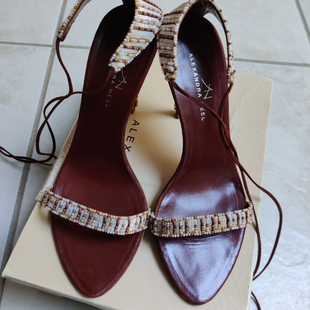 Alexandra Neel High Heels Shoes, 6.5 made in Italy